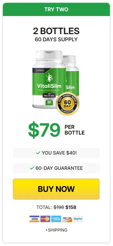 vitalislim 2 bottles price